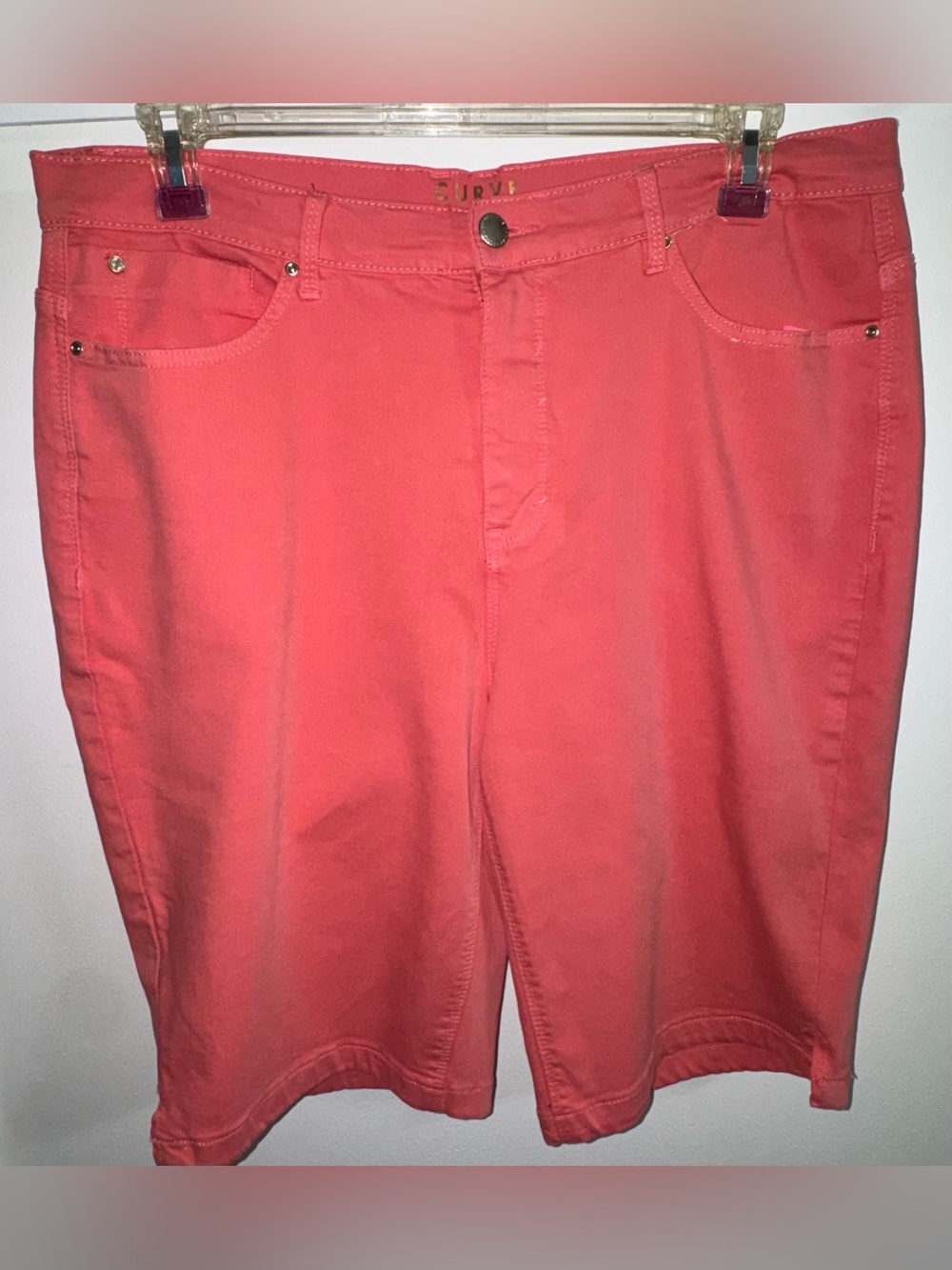 Women's Coral Bermuda corral  Shorts - Casual Stretch Fit